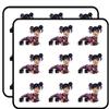18 Pcs Sexy Punk Goth Teen Girl Cartoon #1 2" Stickers Decals Laptop Notebook Phone Waterproof Vinyl Trendy view 1