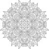 18 Pcs Black and White Mandala Flower #7 2" Stickers Decals Laptop Notebook Phone Waterproof Vinyl Trendy view 2