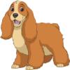 18 Pcs Pretty Cute Traditional Cartoon Puppy Dog - Spaniel 2" Stickers Decals Laptop Notebook Phone Waterproof Vinyl Trendy view 2