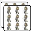 18 Pcs Cute Rave Princess with Dreads and Black Kitty Cat Cartoon 2" Stickers Decals Laptop Notebook Phone Waterproof Vinyl Trendy view 1