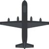 18 Pcs Cool Simple Fighter Military Plane Jet Cartoon - Gray 2" Stickers Decals Laptop Notebook Phone Waterproof Vinyl Trendy view 2