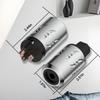 Viborg HiFi Power Plug Set, VM502+VF502 15A 125V AC Mains Plug Aluminum US Plug+IEC C15 Connector, Pure Copper for DIY Premium Power Cables view 3