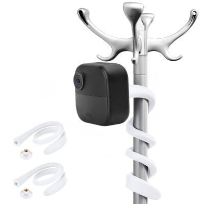 ALERTCAM 2Pack Flexible Twist Mount for Blink Outdoor 2K+ / Outdoor 4 (4th Gen) / (3rd Gen) Blink XT / XT2 / Mini, Perfect for Home Security Camera System - White