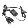 Alvins Cables DR E6 DC Coupler Dummy Battery to Dual USB Power Adapter Cable LP E6 Replacement for Canon EOS 5DS R 5D Mark II 5D Mark III 5D Mark  6D 60D 60Da 7D Mark II 70D 80D Fully Decoded view 4