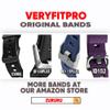 ZURURU Veryfitpro ID115Plus HR Replacement Bands for Veryfit Pro ID115Plus HR Fitness Tracker Smart Watch (Black+Black) view 4