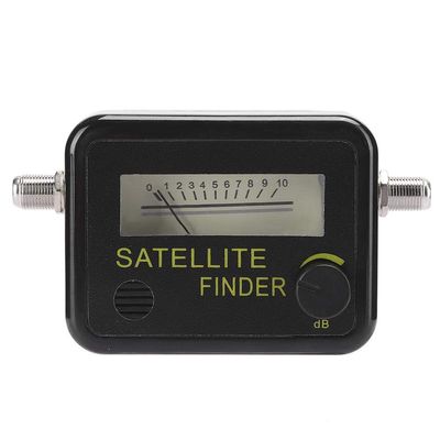 Universal Satellite Finder - LNB to REC Connector Sensitive Strength Meter, Digital TV Satellite Receiver, Professional Digital Satfinder, Satellite Locators