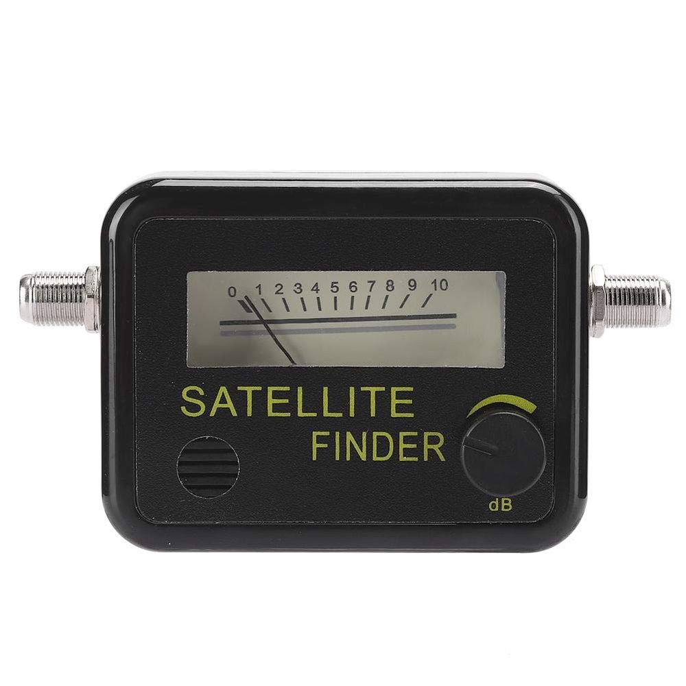 Universal Satellite Finder - LNB to REC Connector Sensitive Strength Meter, Digital TV Satellite Receiver, Professional Digital Satfinder, Satellite Locators