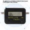 Universal Satellite Finder - LNB to REC Connector Sensitive Strength Meter, Digital TV Satellite Receiver, Professional Digital Satfinder, Satellite Locators view 2