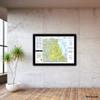 FAA Chart: VFR TAC Chicago TCHI (Current Edition). Art Print Quality, Suitable for Framing. Current Edition Printed on Demand. Ships Rolled - Not Folded. view 1