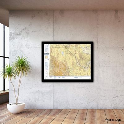 FAA Chart: VFR Sectional EL PASO SELP (Current Edition). Art Print Quality, Suitable for Framing. Current Edition Printed on Demand. Ships Rolled - Not Folded.