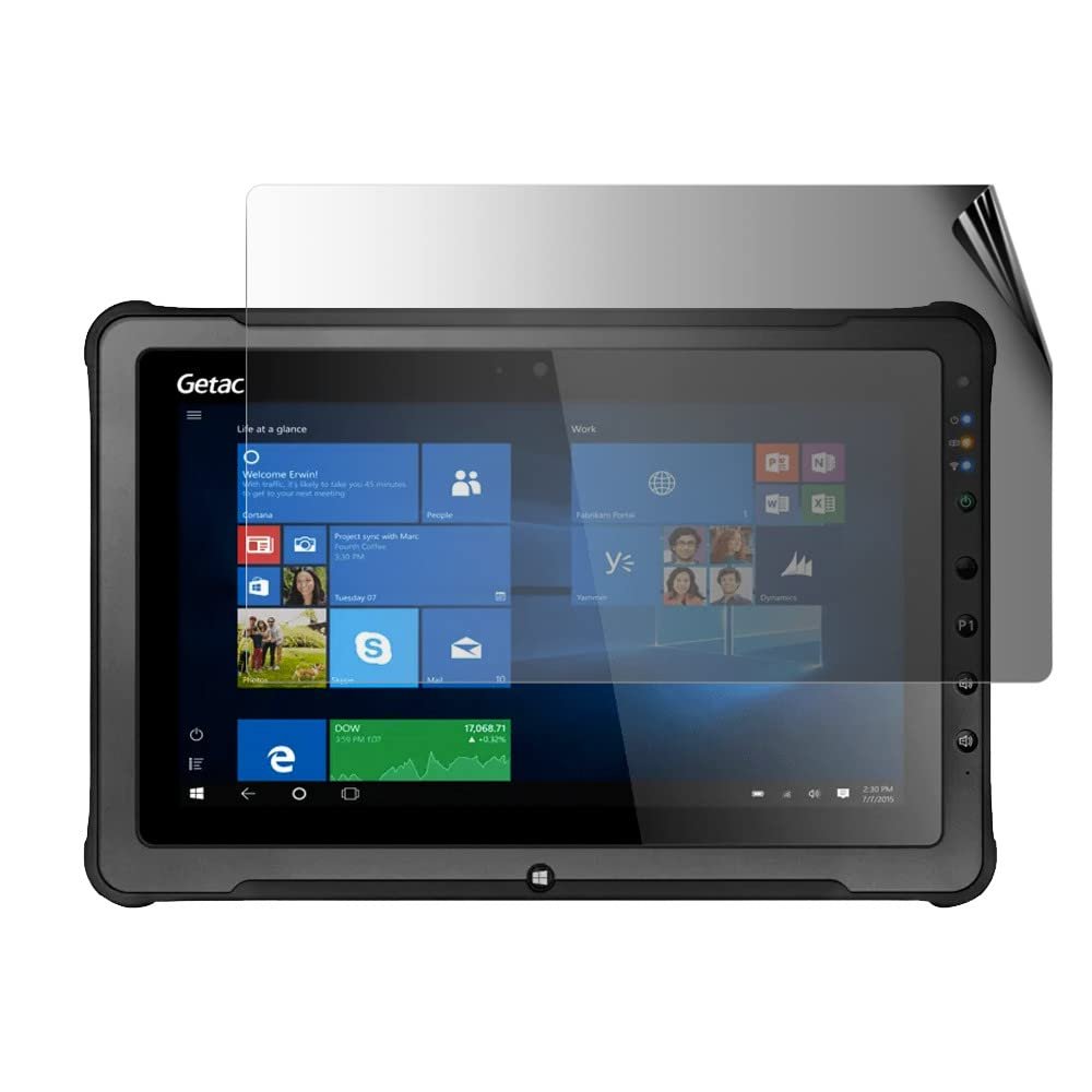 celicious Privacy 2-Way Anti-Spy Filter Screen Protector Film Compatible with Getac F110 (1st Gen)