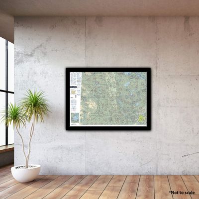 FAA Chart: VFR Sectional Twin Cities STC (Current Edition). Art Print Quality, Suitable for Framing. Current Edition Printed on Demand. Ships Rolled - Not Folded.