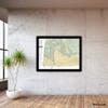 FAA Chart: VFR Sectional Dawson SDAW (Current Edition). Art Print Quality, Suitable for Framing. Current Edition Printed on Demand. Ships Rolled - Not Folded. view 1