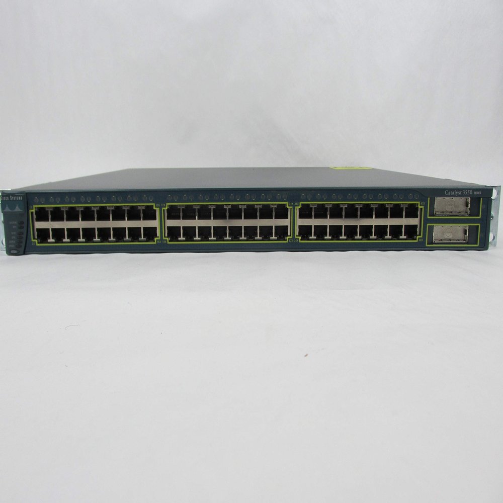 Cisco WS-C3550-48-SMI Catalyst 48-Port Network Ethernet Switch