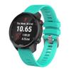 ISABAKE Watch Band for Garmin Forerunner 245/245 Music/Forerunner 645/645 Music,Compatible with Garmin Vivoactive 3 /Venu Sq/Vivomove HR20mm Soft Silicone Replacement Wristbands (blue) view 1