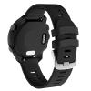 ISABAKE Watch Band for Garmin Forerunner 245/245 Music/Forerunner 645/645 Music,Compatible with Garmin Vivoactive 3 /Venu Sq/Vivomove HR20mm Soft Silicone Replacement Wristbands (Red&Black) view 2
