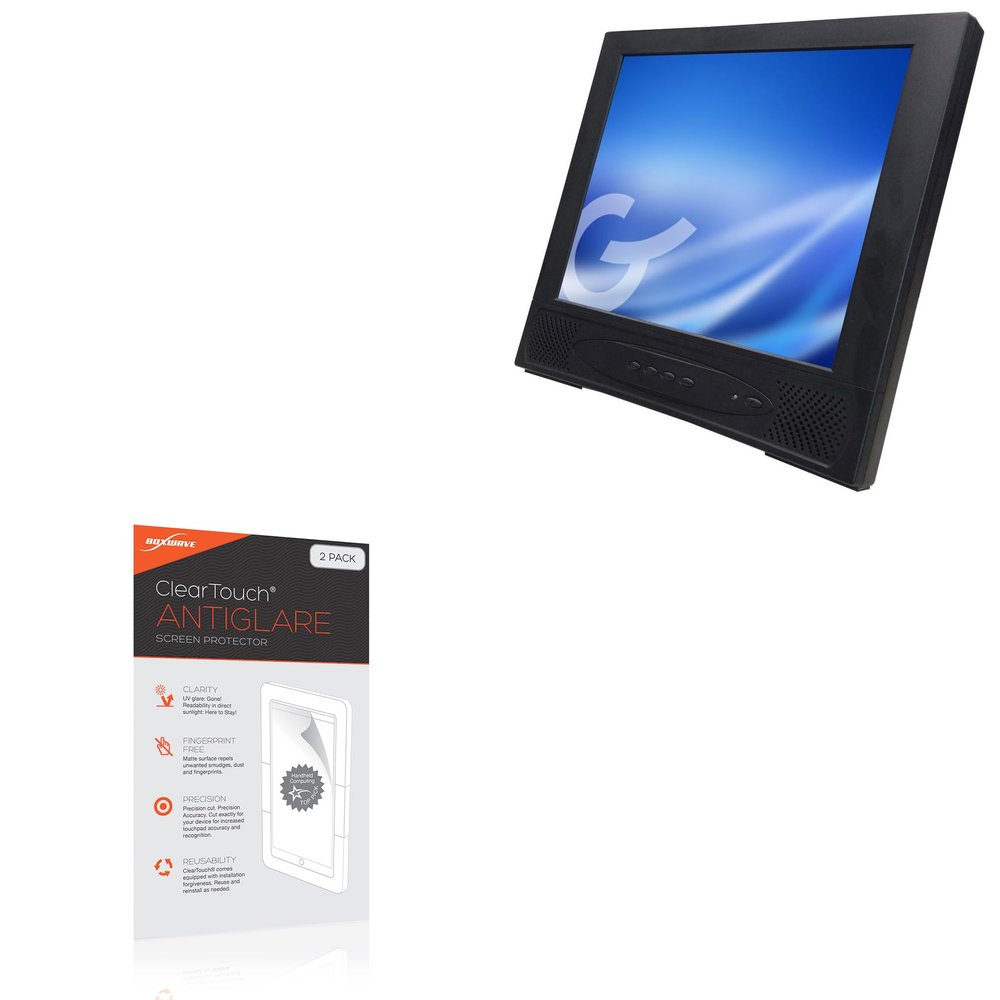BoxWave Screen Protector Compatible With GVision L15 - ClearTouch Anti-Glare (2-Pack), Anti-Fingerprint Matte Film Skin