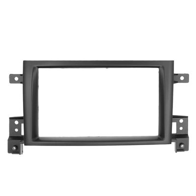 YuYue Radio Stereo Panel for Suzuki Grand Vitara 2005 2006 2007 2008-2017 2 Din Car Radio Frame Fascia Panel DVD Stereo CD Panel Dash Mount Refit Installation Trim Kit Frame (Black)