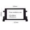 YuYue Radio Stereo Panel for Suzuki Grand Vitara 2005 2006 2007 2008-2017 2 Din Car Radio Frame Fascia Panel DVD Stereo CD Panel Dash Mount Refit Installation Trim Kit Frame (Black) view 3