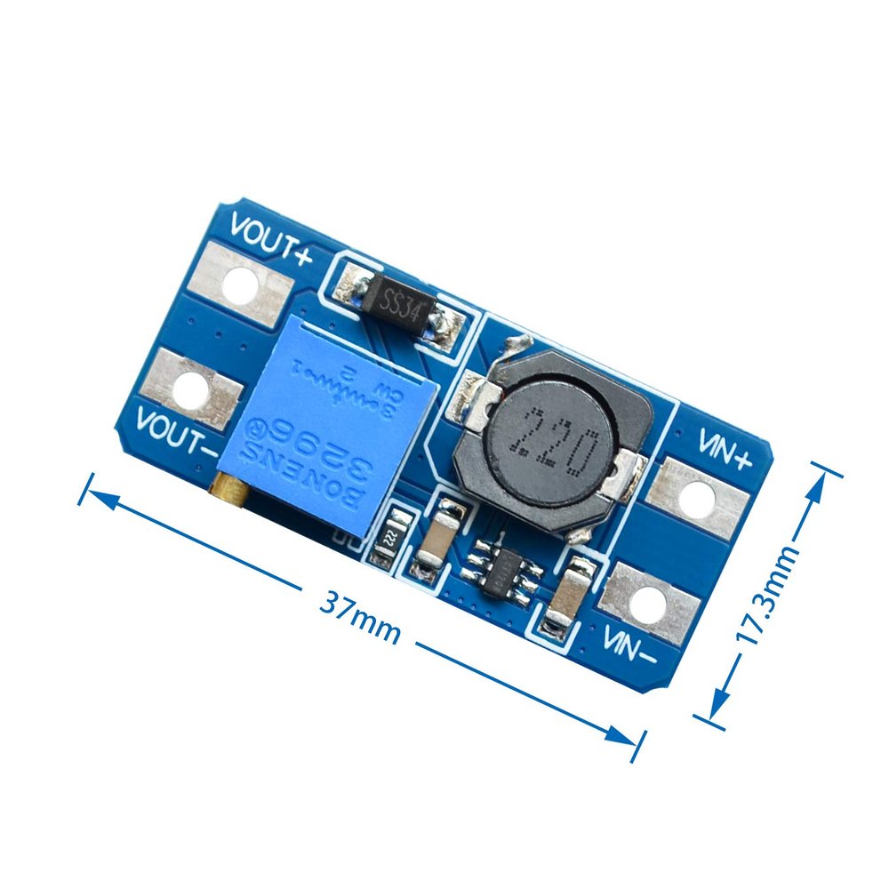 100PCS/LOT MT3608 2A Max DC-DC Step Up Power Module Booster Power Module