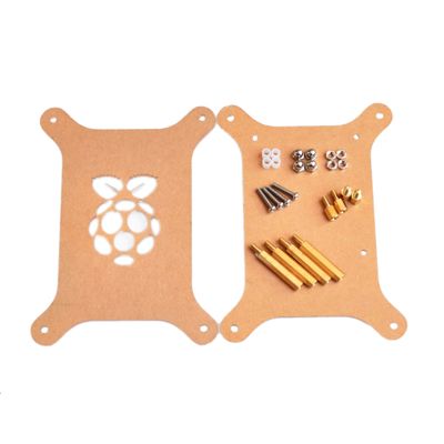 1-Layer Transparent Acrylic Case Clear Shell Enclosure with Logo for Raspberry Pi 3 Raspberry Pi B Plus DIY