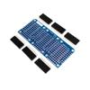 10PCS/LOT Triple Shield for WeMos D1 Mini Dua Sided Perf Board for Arduino Compatible view 1