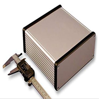 1455T1601 - Enclosure, 1455 Series, Extruded With Metal End Panels, Instrument, 51.5 mm, 165 mm, 160 mm RoHS Compliant: Yes (Pack of 2) (1455T1601)