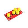 10PCS/LOT AD Keyboard Simulate Five Key Module Button Sensor Expansion Board view 1