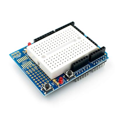 10PCS/LOT UNO ProtoShield Prototype Expansion Board with SYB-170 Mini breadboard Based