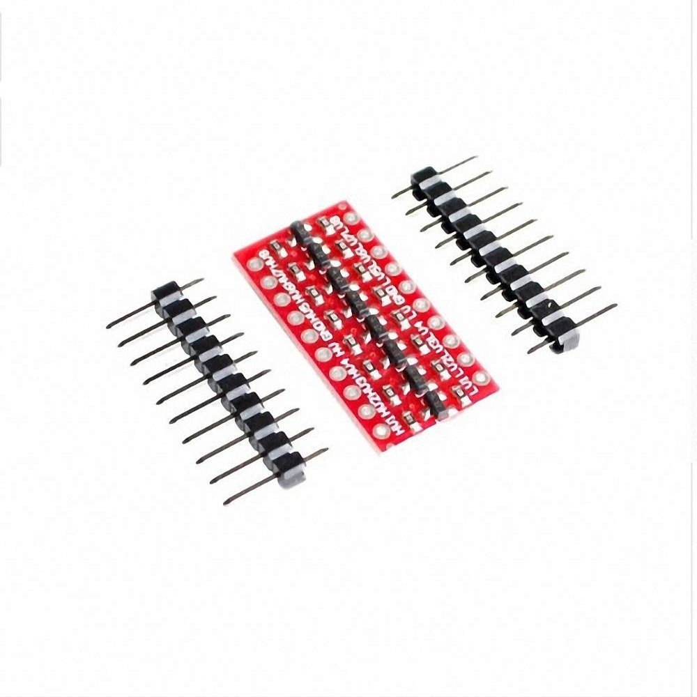 10PCS/LOT I2C IIC 8 Channel Logic Level Converter Module Bi-Directional Module Step Up 3.3V to 5V