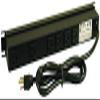 1583H6B1BK - Power Distribution, Rack Mount, 6 Outlets, 125 V, 15 A, 482.6 mm, 44 mm, 4.572 m (1583H6B1BK) view 1