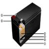 Compatible with Extended Range Upgrade to High Performance Rechargeable 9ah for 28% Longer Run Time Razor Pocket Mod Blossom W15120040003 Versions 45+ view 4