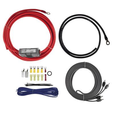 T-Spec V8-AK8 v8 SERIES 8-Gauge 600-Watt Amp Installation Kit with RCA Cables
