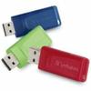 Verbatim Store 'n' Go 16GB USB 3pk, Red/Blue/Green view 1