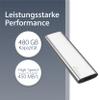 MediaRange External SSD Drive 480 GB - USB Type-C Solid State Drive with 3.2 Gen 2 Flash Technology, Lightning-Fast Data Transfer, Read up to 450 MB/s, Write up to 420 MB/s view 2