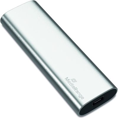 MediaRange External SSD Drive 120 GB - USB Type-C Solid State Drive with 3.2 Gen 2 Flash Technology, Lightning-Fast Data Transfer, Read up to 450 MB/s, Write up to 420 MB/s