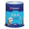 Cd-R Discs 700Mb/80Min 52X Spindle White 100/Pack Qty: 100 view 1