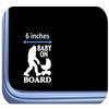 Bigfoot Decal Baby on Board tp 1260 6 inch Sticker Squatch Sasquatch view 4