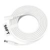 12V DC Power Extension Cable 50ft 2.1mm x 5.5mm Plug Compatible with 12V Power Adaper for Home CCTV Security Camera IP Camera DVR NVR White view 2