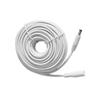 12V DC Power Extension Cable 50ft 2.1mm x 5.5mm Plug Compatible with 12V Power Adaper for Home CCTV Security Camera IP Camera DVR NVR White view 4