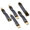 ADT-LINK FPV Cable for Micro HDMI Mini HDMI Converter Cable Flat Camera Connector 5cm-50cm Flexible Wire Line 18Gbps 4K@50/60 2160p for HDMI2.0 for FPV Camera (10cm) view 3