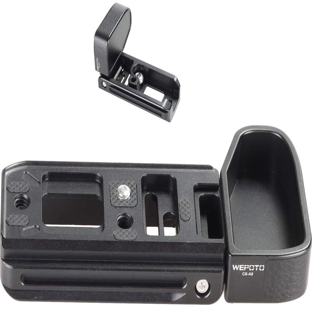 WEPOTO CS-A9 Hand Grip with Arca Plate for Sony A9, A7 III and A7R III Cameras