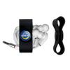 GRAPHICS & MORE Lookout MoonPie Logo Headphone Earbud Cord Wrap - Charging Cable Manager - Wire Organizer Set of 2 - Black view 2