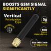 Shopcorp SMA Male Antenna  850-2100/2400 MHz Omnidirectional Antenna with Straight Connector, 2.5 dBi Gain, GSM CDMA WCDMA (2 Pack) view 4