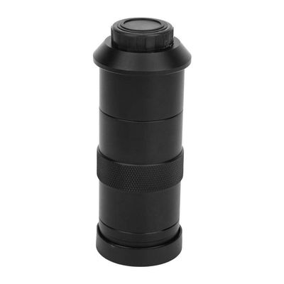 100X Microscope Lens Zoom Eyepiece Magnifier for Digital Microscope Camera C Mount 39mm/1.5in Aluminum Alloy Magnification Lens (100X Microscope Lens)