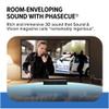 ZVOX Dialogue Clarifying Sound Bar - Patented Hearing Technology, AccuVoice TV Sound Bar with 12 Levels of Voice Boost, 17" Home Theater TV Speakers, Ideal for Smart TVs - AV157 Espresso view 4