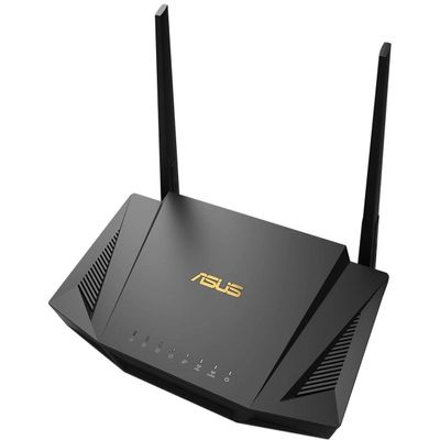 ASUS RT-AX56U AX1800 WiFi 6 Dual-Band WiFi Router, Lifetime Internet Security with AiProtection, Whole-Home WiFi with AiMesh