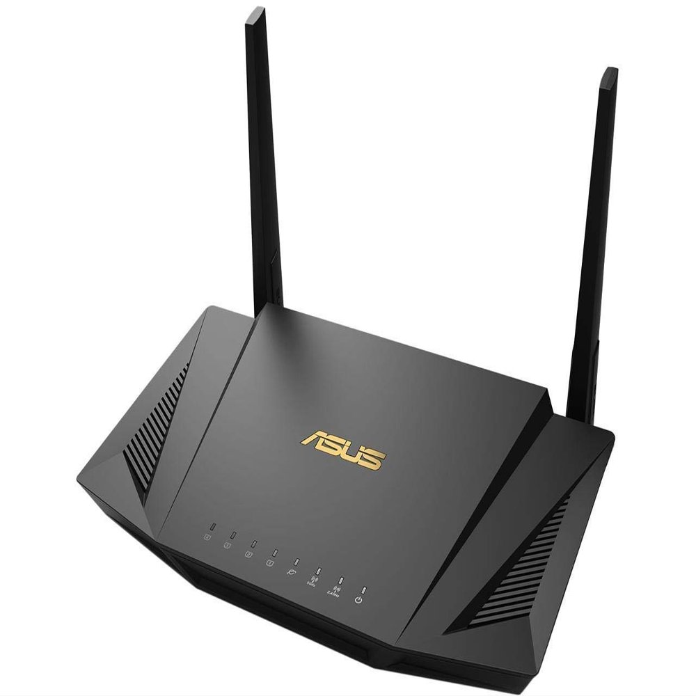 ASUS RT-AX56U AX1800 WiFi 6 Dual-Band WiFi Router, Lifetime Internet Security with AiProtection, Whole-Home WiFi with AiMesh