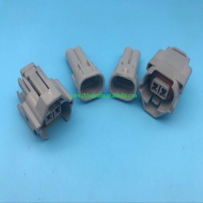 Davitu Cables, Adapters & Sockets - 2 Pin Waterproof Male And Female Top Slot Fuel Injector Connector 6189-0060 - (Color Name: 50)