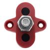 Davitu Cables, Adapters & Sockets - New DC 48V Car Bus Bar Power Terminal Block Heavy Duty Auto RV Boat M8 Positive Power Distribution Stud Terminal With Screws - (Color Name: Red) view 1